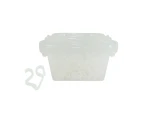 Storage Tub with Gutter Hooks Pack of 400