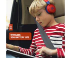 JBL JR310BT Kids Wireless On-Ear Headphones - Red