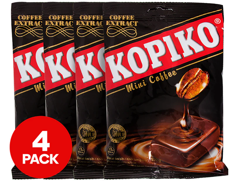 4 x Kopiko Coffee Candy 150g