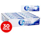 30 x Wrigley's Extra White Sugarfree Chewing Gum Peppermint 14g