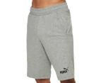 Puma Men's Essentials Jersey Shorts - Medium Grey Heather