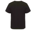 Unit Boys' Muncha Crew Tee / T-Shirt / Tshirt - Black/Multi