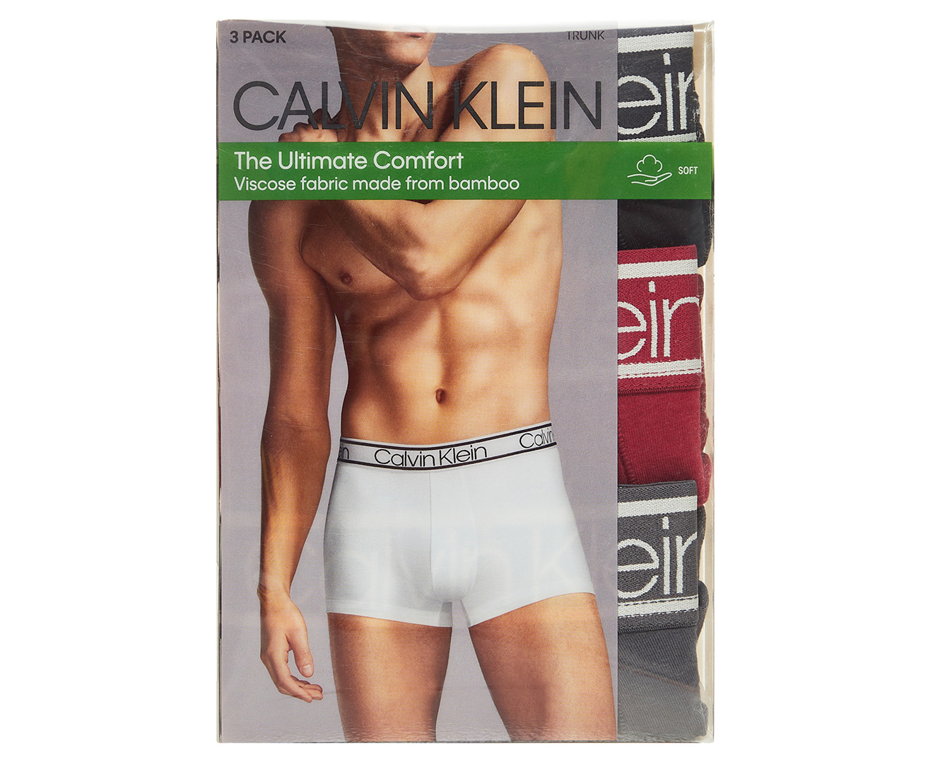 Calvin Klein 3-Pack Bamboo Comfort Boxer Briefs on SALE