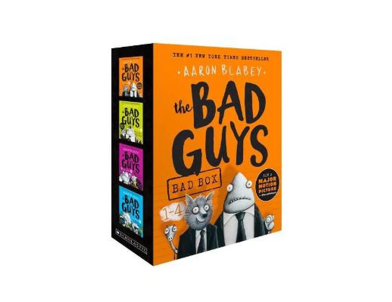The Bad Guys: Bad Box – Books 1-4 Box Set  - Aaron Blabey