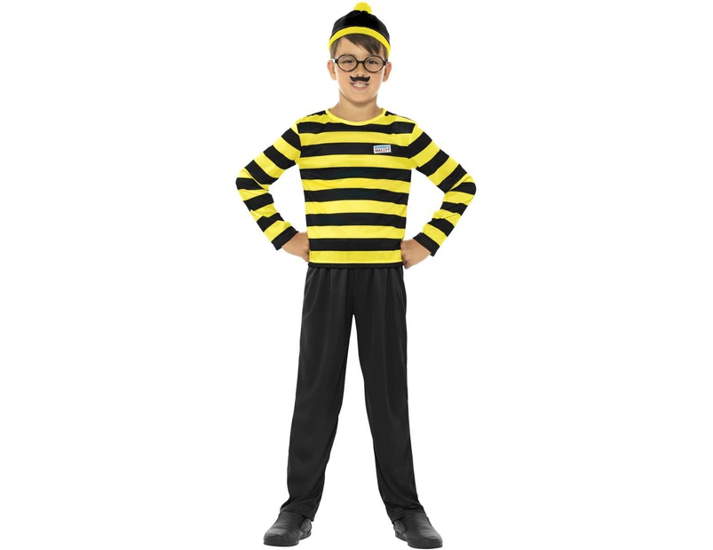 Where's Wally? Odlaw Child Costume SIZE:12+ Yrs