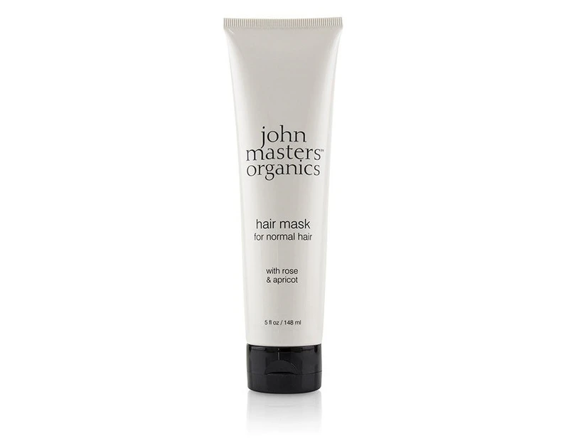 John Masters Organics Hair Mask For Normal Hair with Rose & Apricot 148ml/5oz