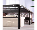 Zinus Black Metal Smartbase Folding Bed