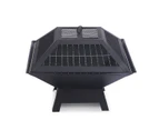 Wallaroo Outdoor Fire Pit for BBQ, Grilling, Cooking, Camping Portable