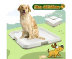 60x60cm Pet Dog Pee Pad Holder Indoor Puppy Potty Training Tray Portable Trainer