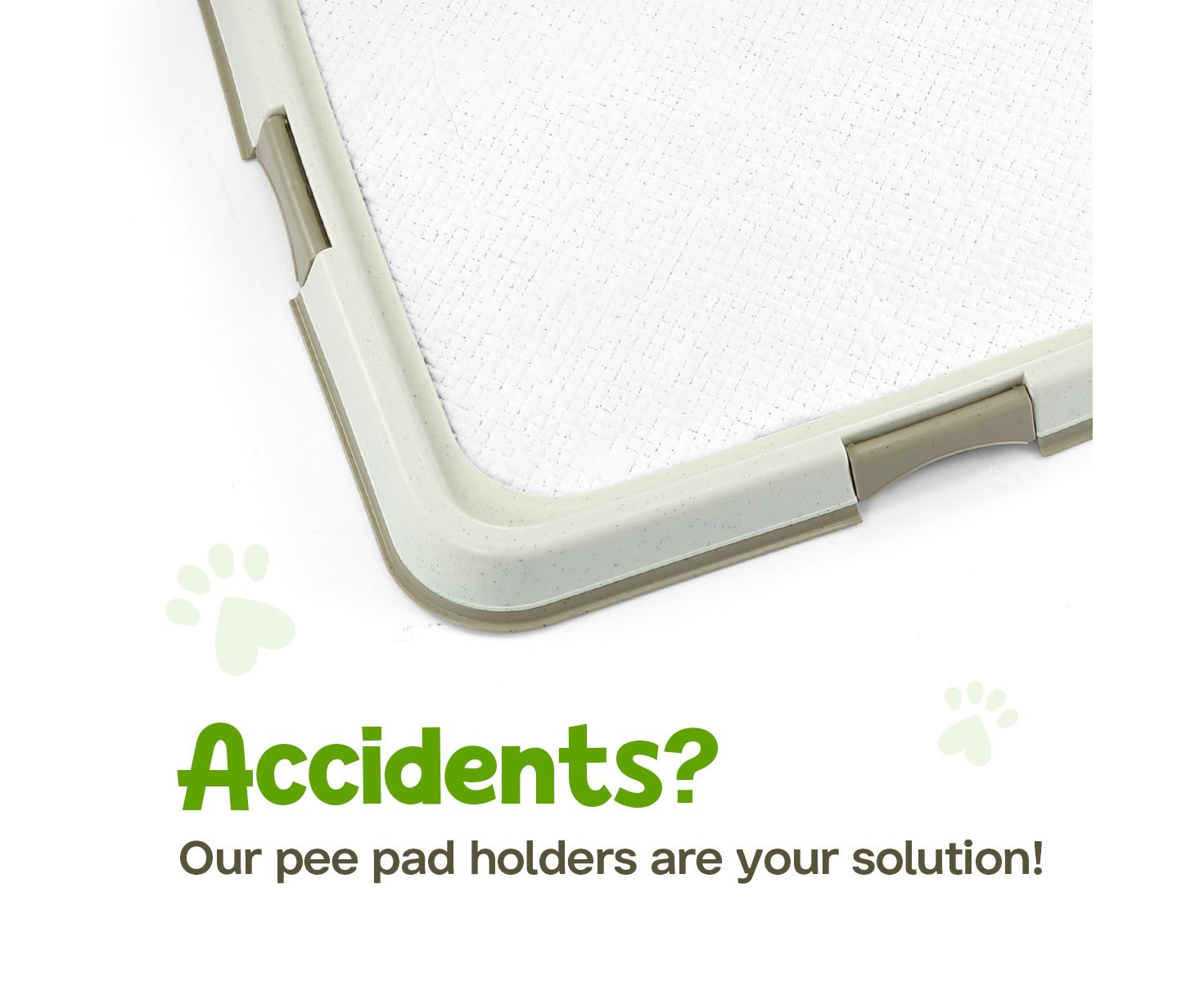 PAWISE Indoor Dog Potty Training Pad Holder, Small 