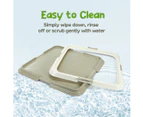 60x60cm Pet Dog Pee Pad Holder Indoor Puppy Potty Training Tray Portable Trainer