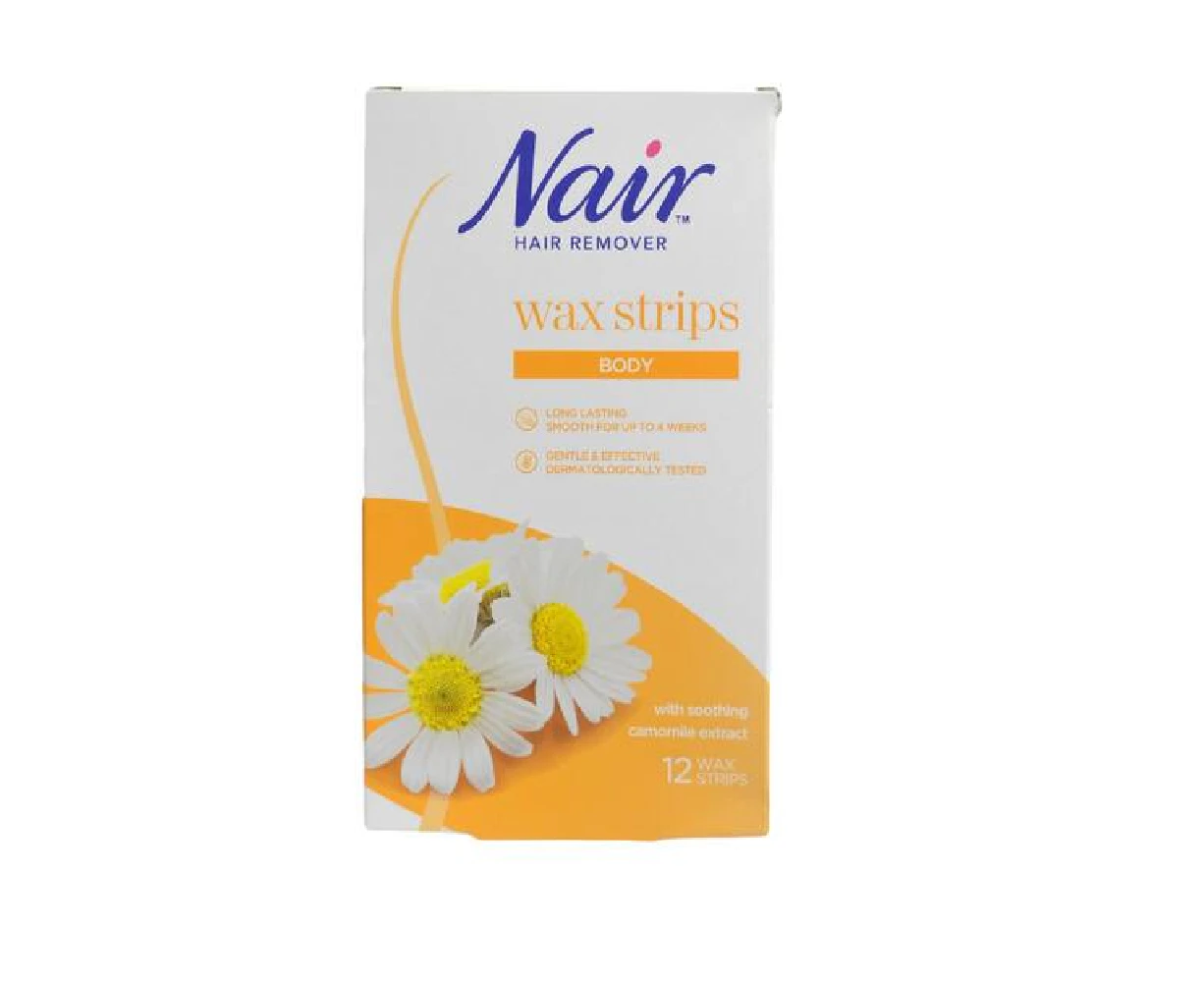 Nair Pk12 Hair Remover Wax Strips Body