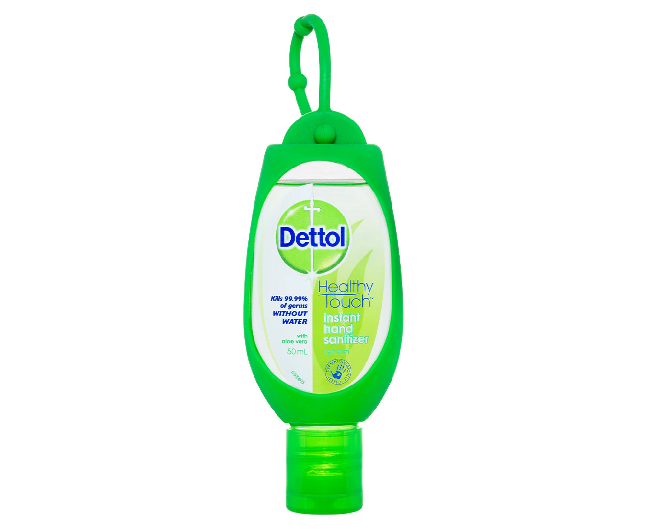 Dettol Healthy Touch Instant Hand Sanitiser Refresh Green Clip 50mL