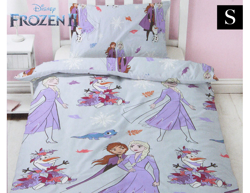 Frozen 2 Cherish Reversible Single Bed Quilt Cover Set - Multi