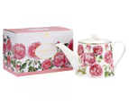 Ashdene 900mL Heritage Rose Infuser Teapot