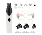 Pet Clippers Electric Dog Toe Nail File Grinder Cat Claw Grooming Trimmer Tool