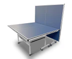 Double Happiness Indoor Premium 190 Table Tennis Ping Pong Table Top with Free Accessories Package - Blue