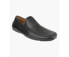 Florsheim Crown Men's Moc Toe Driver Shoes - BLACK