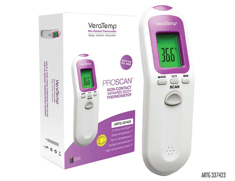 VeraTemp ProScan Non-Contact Infrared Body Thermometer