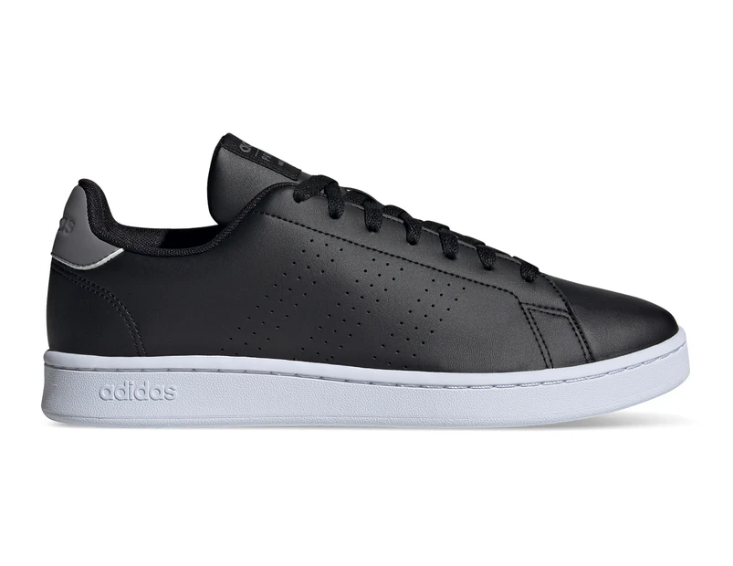 Adidas Men's Advantage Shoes - Core Black/Cloud White/Grey Three
