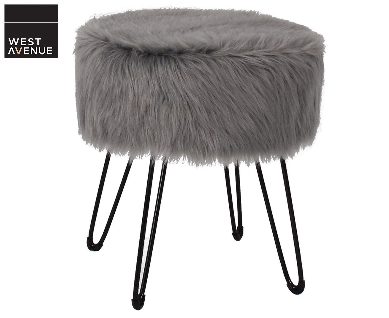 Fluffy 2024 stool kmart