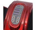 Shiatsu Foot Massager Red Leg Ankle Kneading Vibration Rolling Machine