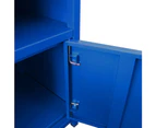 Bedside Cabinet 35x35x51 cm Blue Bedside Table