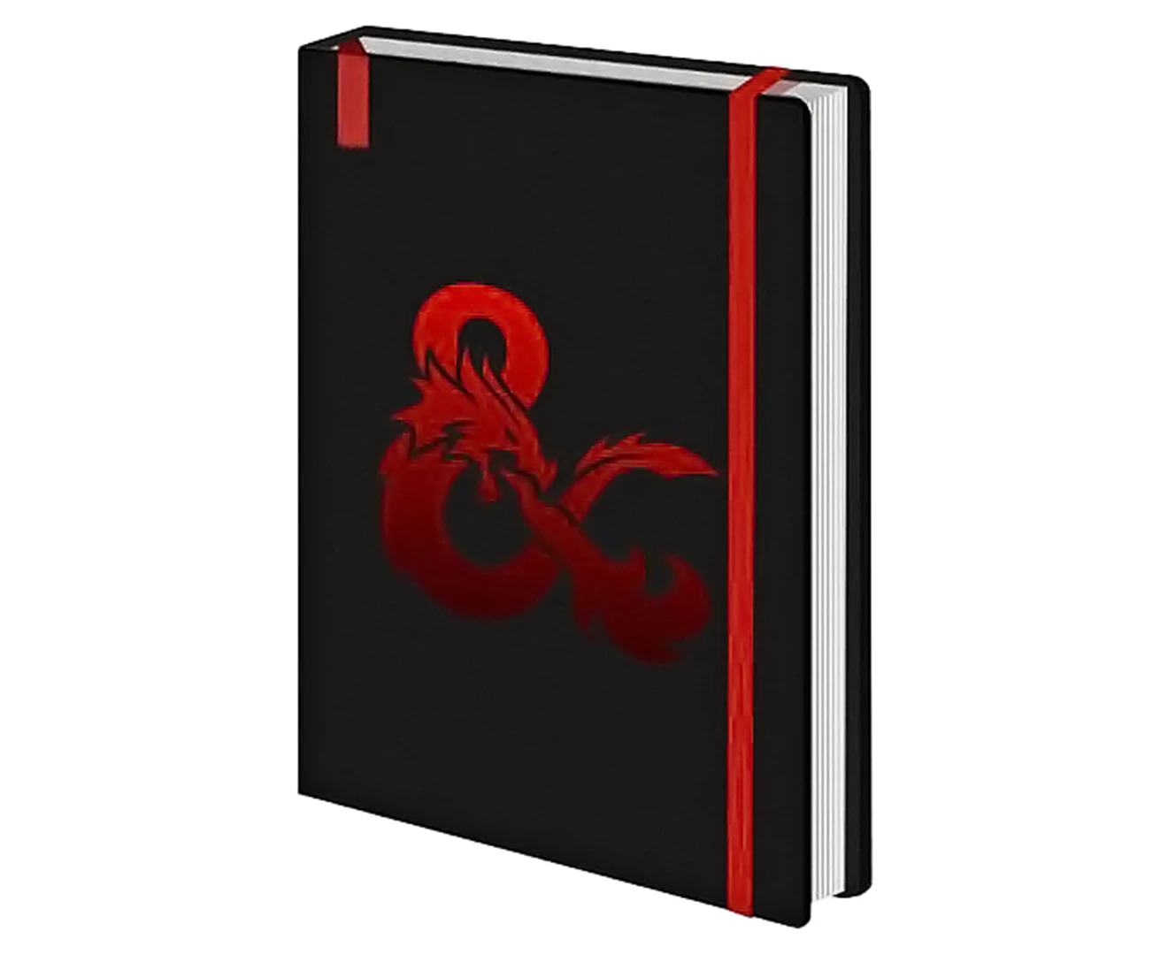 Dungeons & Dragons Ampersand Premium A5 Notebook - Black/Red