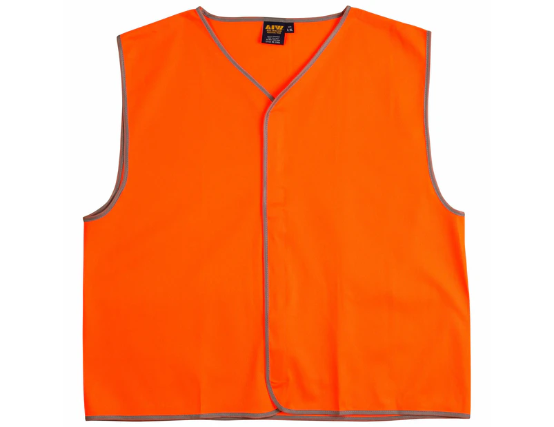 DUKE | Budget High Vis Adult Work Safety Vest - Orange