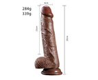 DY 20cm Realistic Dildo with Suction Cup