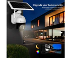 PTZ Security Camera CCTV Solar Wifi 2.0MP Home Spycam Surveillance System Outdoor Waterproof with Battery