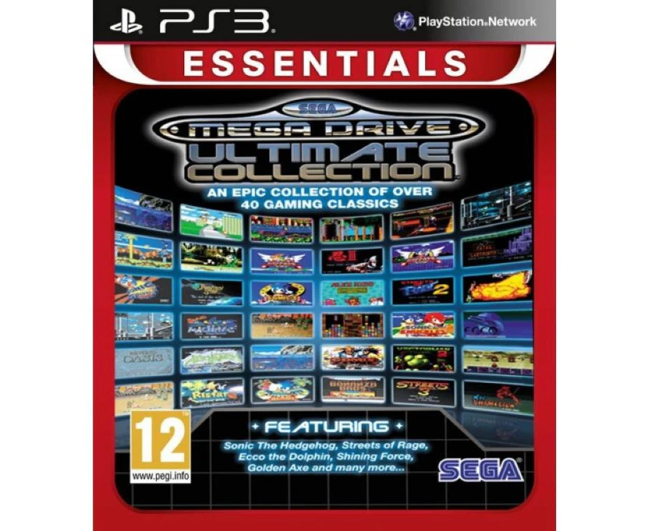 SEGA Mega Drive Ultimate Collection Game (Essentials) PS3