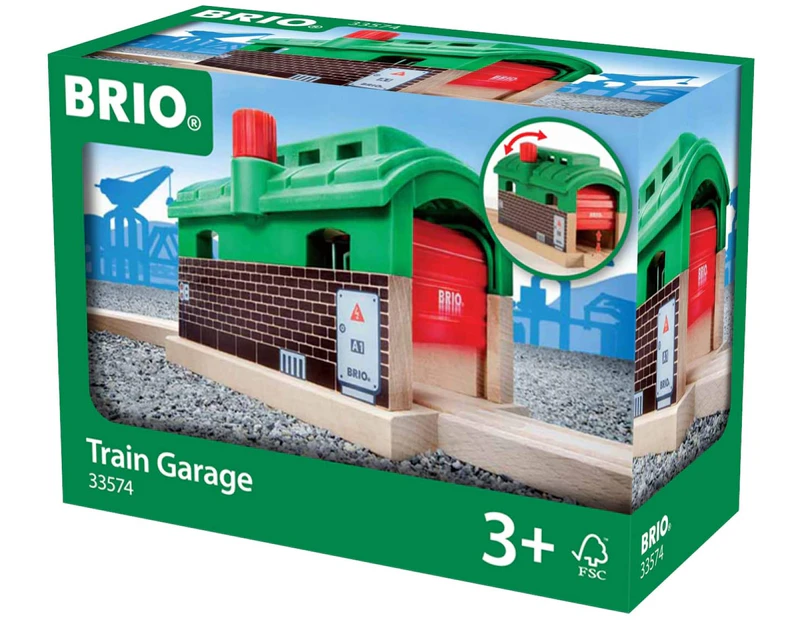 BRIO World - Train Garage Playset