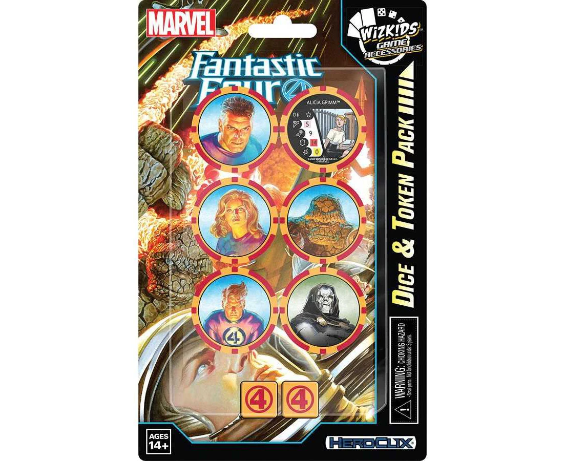 Marvel HeroClix: Fantastic Four Future Foundation Dice and Token Pack