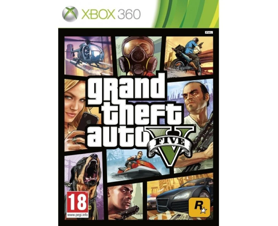 Grand Theft Auto GTA V (Five 5) Game XBOX 360