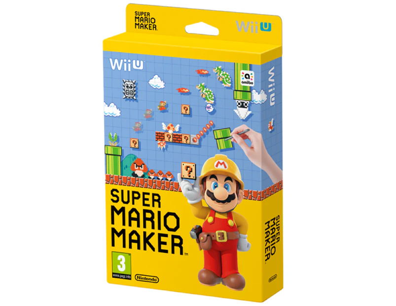 Super Mario Maker + Artbook Wii U Game