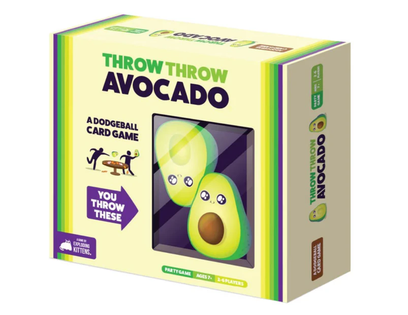 Throw Throw Avocado Card Game