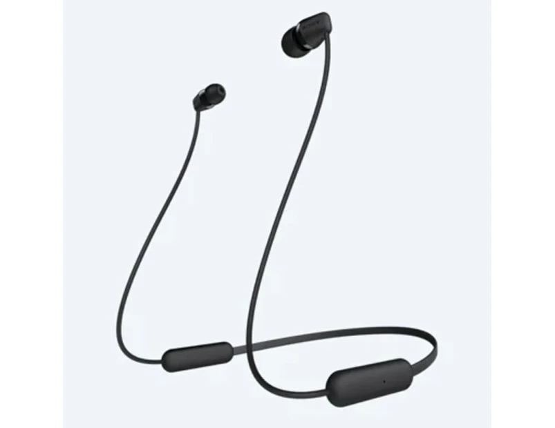 Sony WI-C200 Bluetooth Sports Wireless In-Ear Headphone - Black