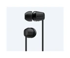 Sony WI-C200 Bluetooth Sports Wireless In-Ear Headphone - Black