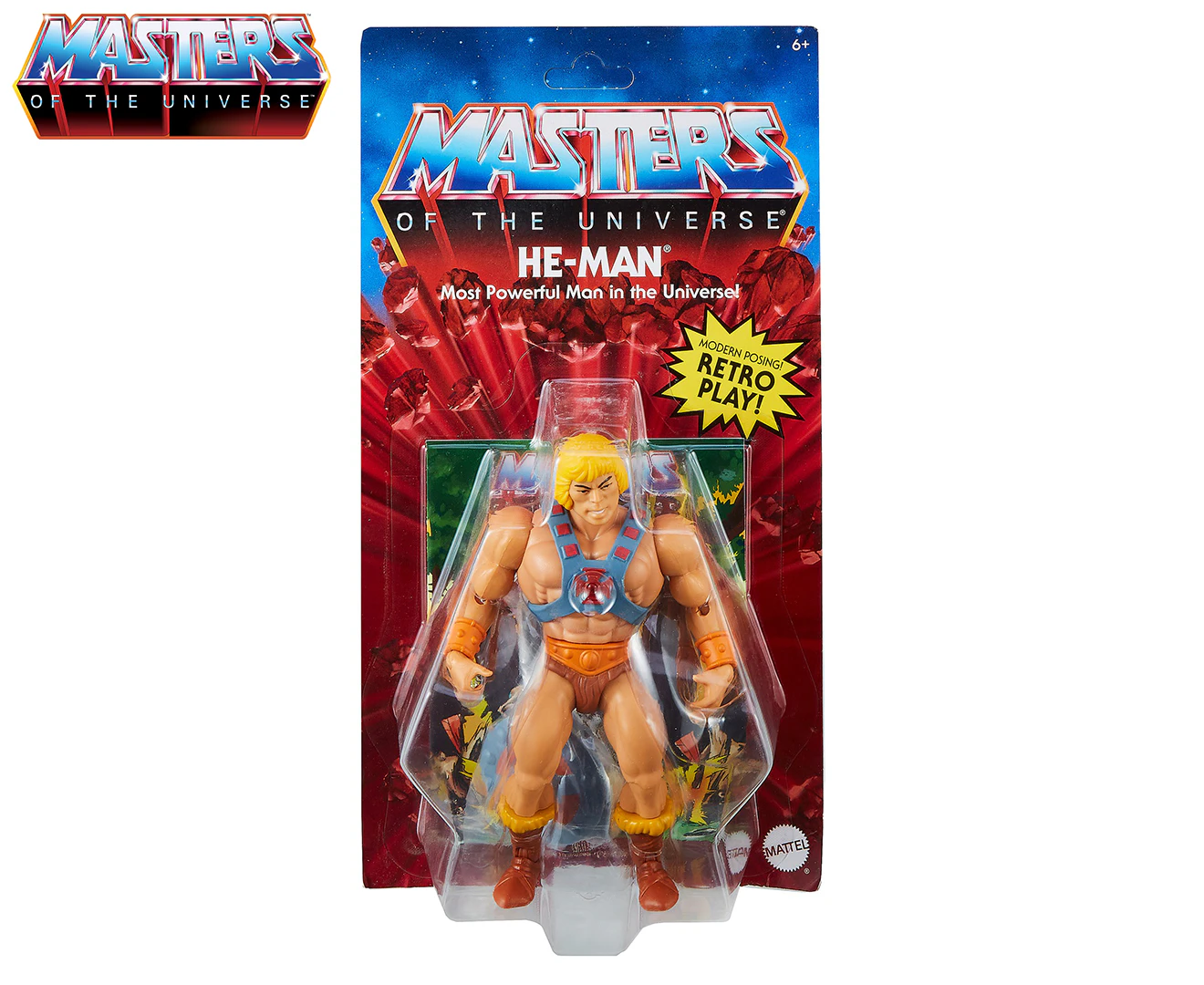 Masters Of The Universe 14cm Origins He-Man Action Figure