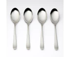 Target Hattan 4 Piece Dessert Spoon Set - Silver