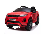 Land Rover Licensed Kids Electric Ride On Car Remote Control - Red