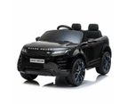 Land Rover Licensed Kids Electric Ride On Car Remote Control - Black