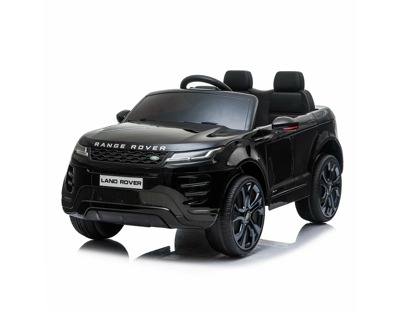 Land Rover Licensed Kids Electric Ride On Car Remote Control - Black