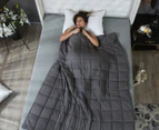Daniel Brighton Weighted Blanket - Charcoal