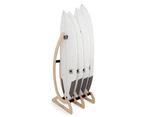 Timber Surfing Rack Free Standing Surfboard Rax From Ocean & Earth