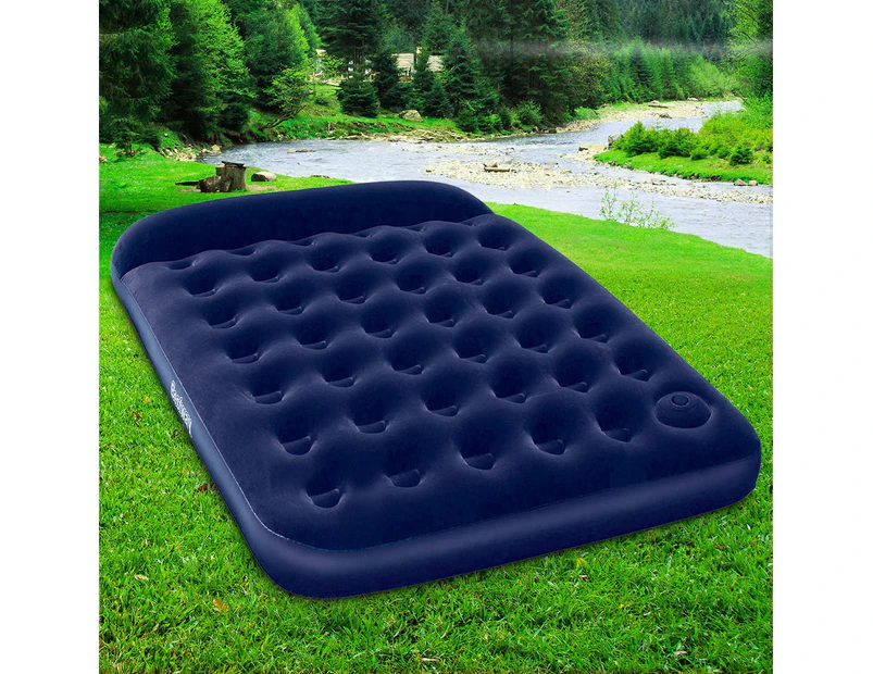 Bestway Queen Air Bed Inflatable Mattresses Sleeping Mats Home Camping Outdoor