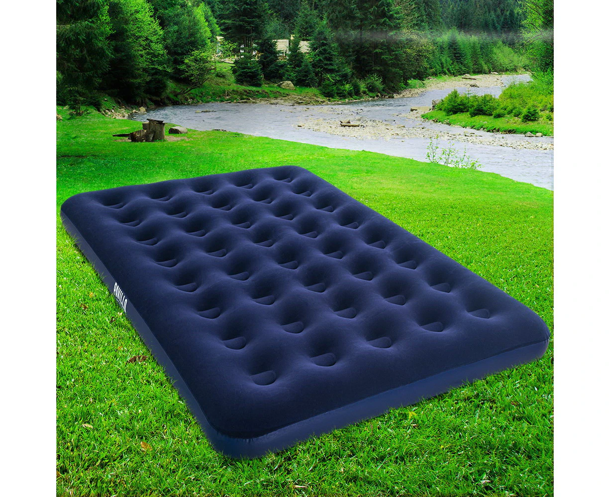 Bestway Twin Double Inflatable Air Mattress - Navy