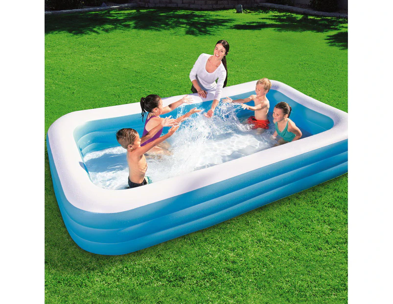 Bestway Kids Pool 305x183x56cm Inflatable Above Ground Swimming Pools 1161L