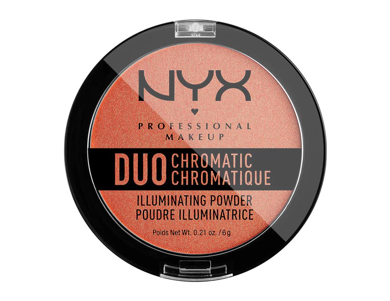 Nyx Professional Nyx Duo Chromatic Illuminating Powder 6g Dcip05 Synthetica